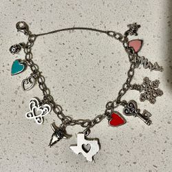 JAMES AVERY CHARM BRACELET WITH 12 Charms