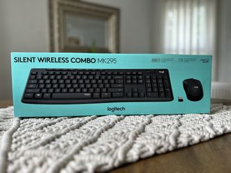 ONLY 3 LEFT! Logitech MK295 SilentTouch Wireless Keyboard & Mouse Combo