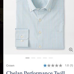 Peter Millar Long Sleeve Men’s Shirt 3x Blue