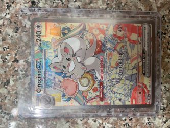 Cinccino ex - 119/086 MEO4: Chaos Rising #119/086, Special Illustration Rare