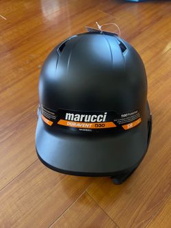 Baseball Helmet Black Marucci New