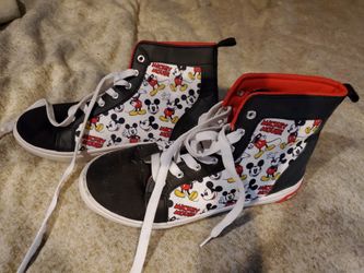 Disney Mickey Mouse High-Top Sneakers – Worn Once