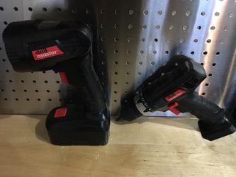 Drill and light