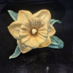Porcelain Daffodil Sculpture 