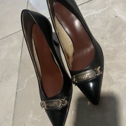 Black Coach Heels