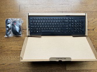 New Lenovo USB Keyboard and Mouse