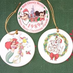 Disney Tis The Season Ornaments