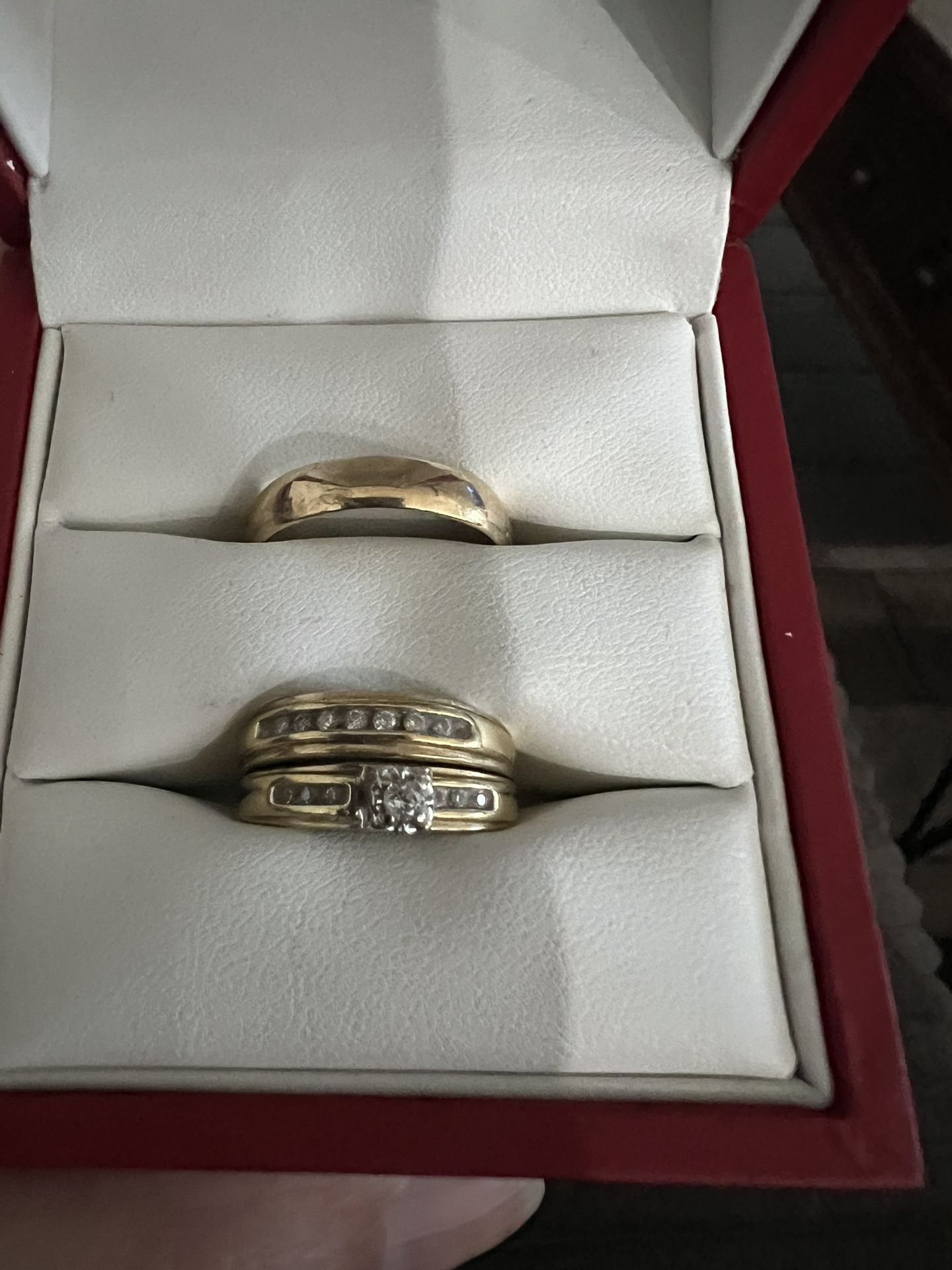 Trio Wedding Rings