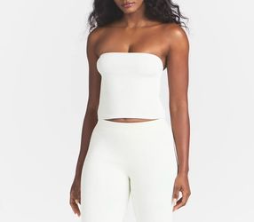 Skims Refined Knit Tube Top
