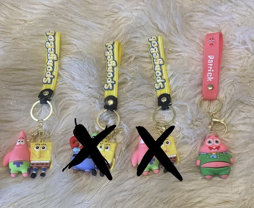 SpongeBob Key Chain $5 Dollars Each!!
