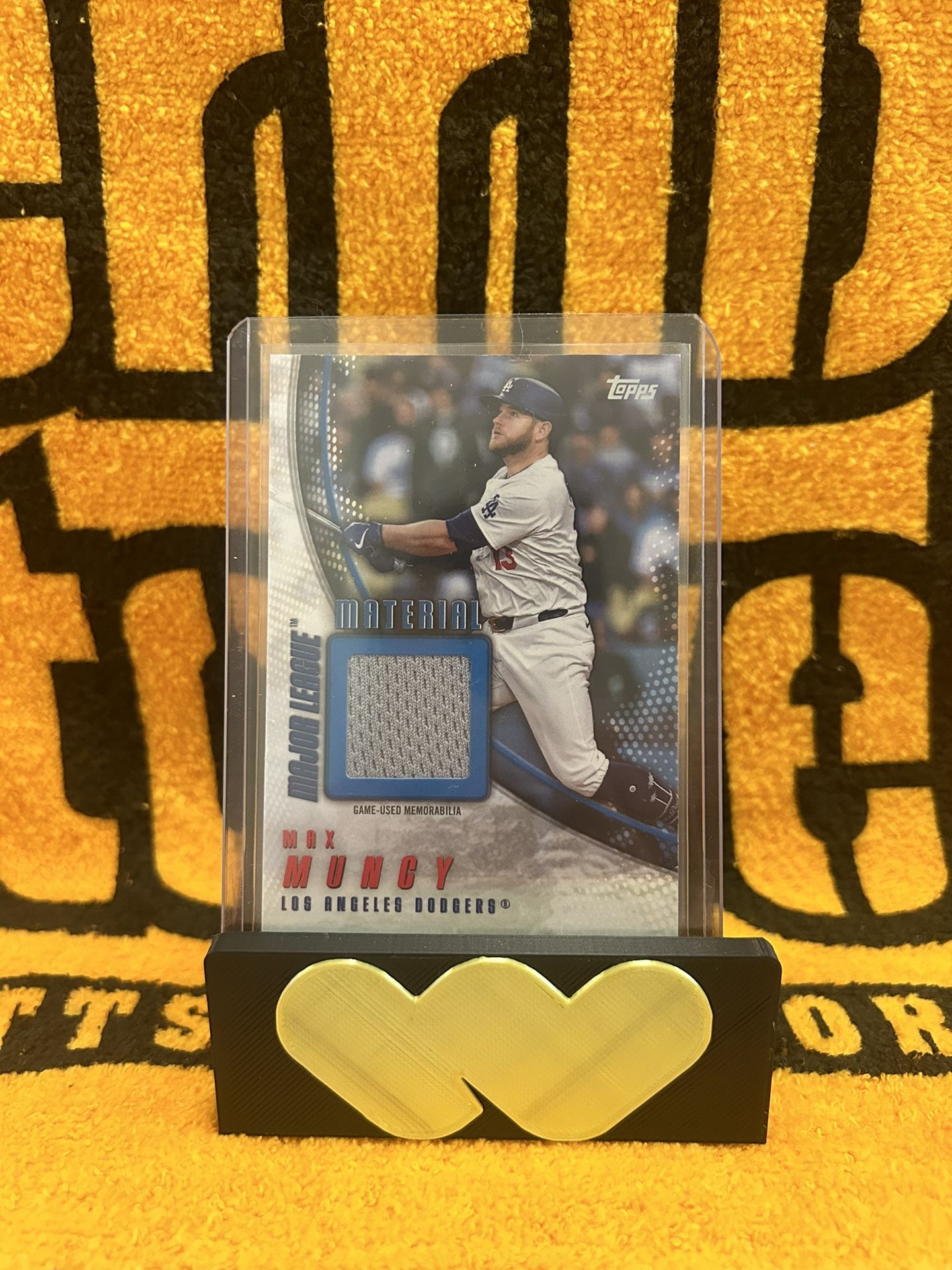 Max Muncy Game Used Patch MLM-MMU