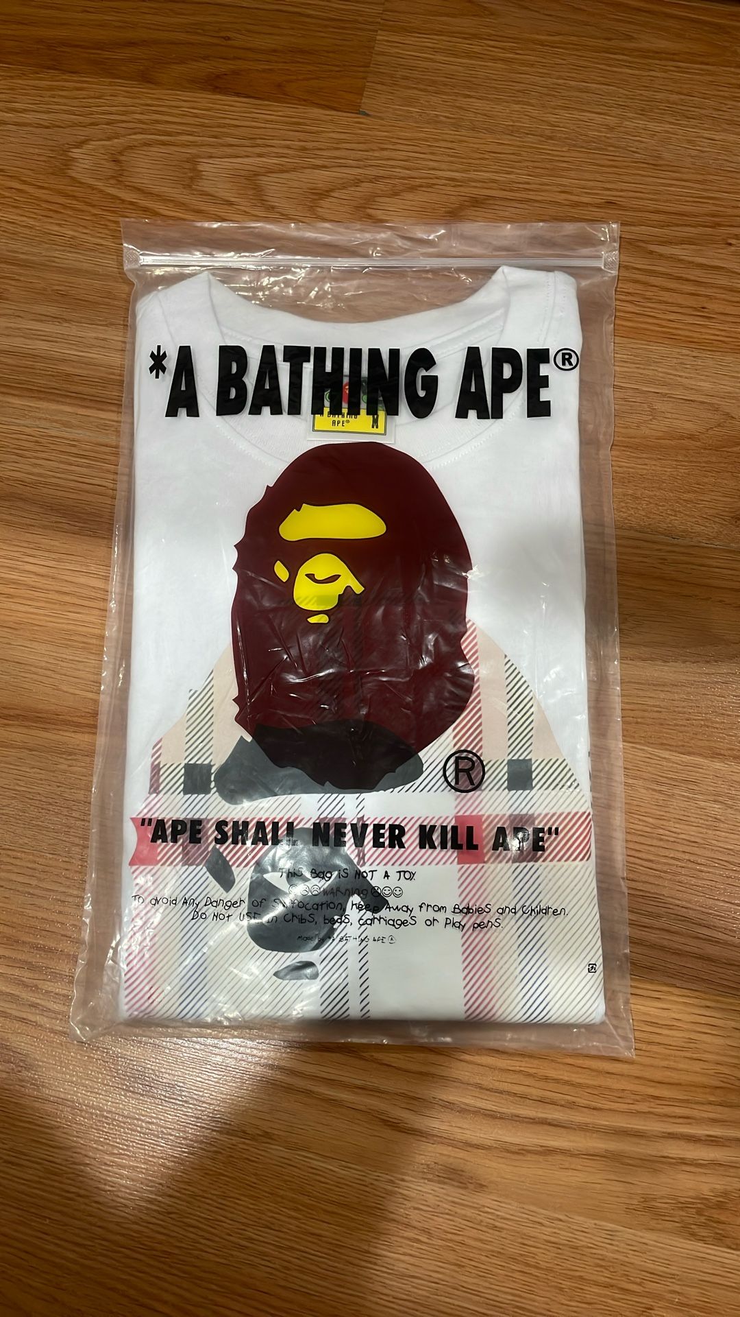 Bape Burberry Tee