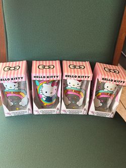 Hello kitty glass cups