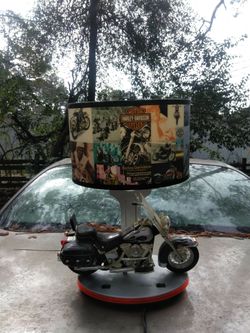 Harley Davidson Collectible Lamp