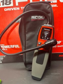 RIDGID CD-100 MICRO COMBUSTIBLE GAS HAND HELD USED FOR MINUTES. ALMOST NEW. coming to check no rush to buy