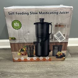 Self Feeding Slow Masticating Juicer