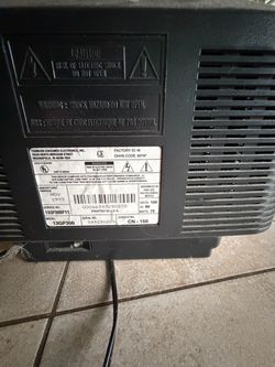 GE  CRT TV