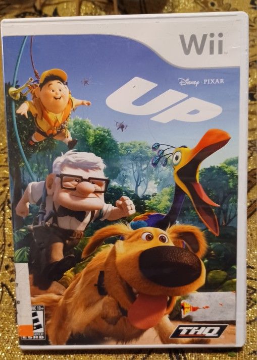 Disney UP Video Game Nintendo Wii Carl Dog Russell