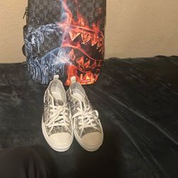 Sprayground With Dior Shoes Bundle