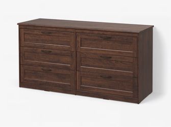Dresser with mirror