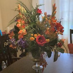 HUGE fake plant (vase included)