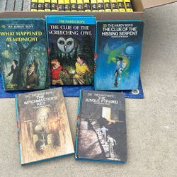 Vintage Hardy Boys Mystery Books