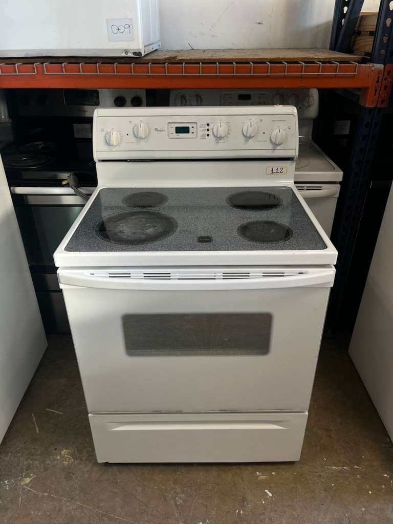 WHIRLPOOL GLASS TOP STOVE