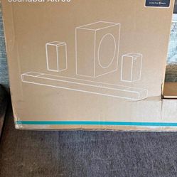 Hisense AX700 Soundbar System – Dolby Atmos – Wireless Subwoofer + Rear Speakers