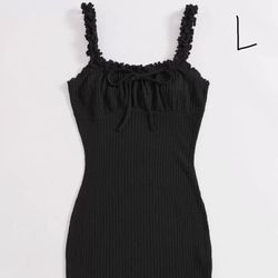 Black Knit Dress