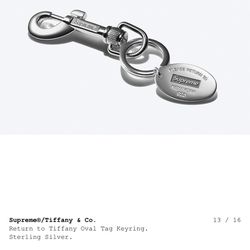 Tiffany & Co Supreme Key Chain 