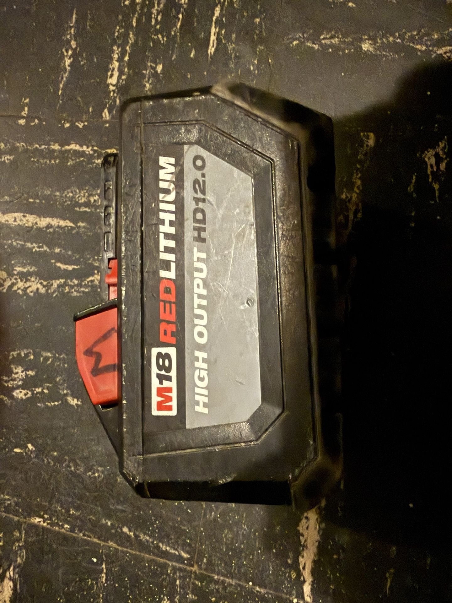 Milwaukee Fuel Roto Hammer And 12.0 Battery
