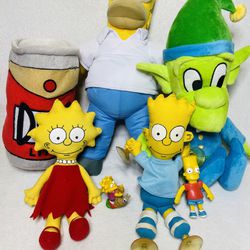 The Simpsons Plush Toys 90s Simpsons Modern Universal Studios Plushes