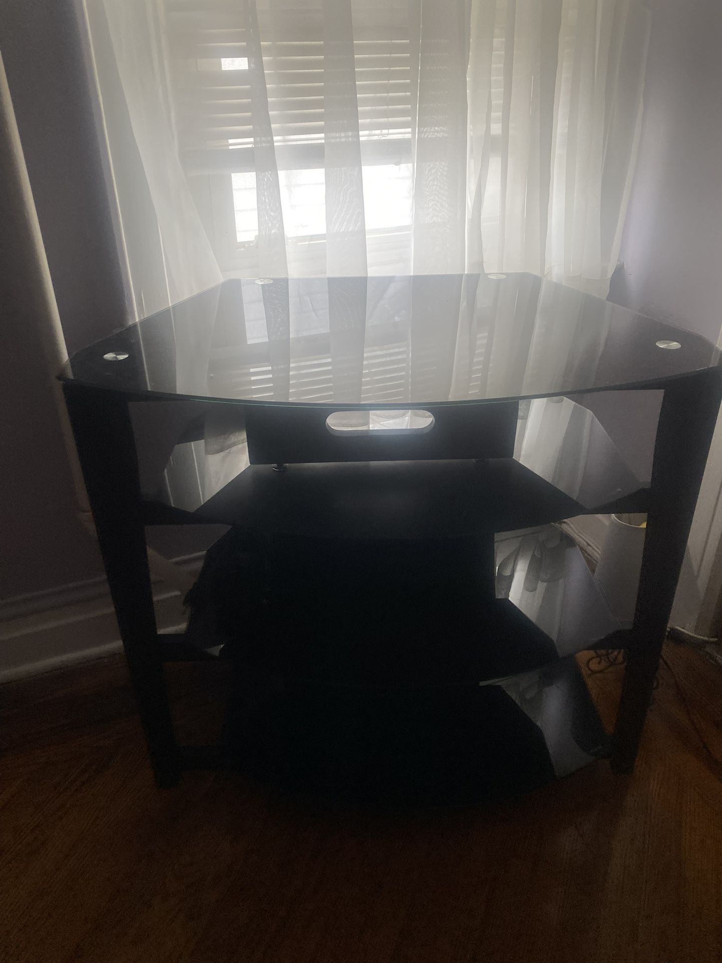 Glass Tv stand
