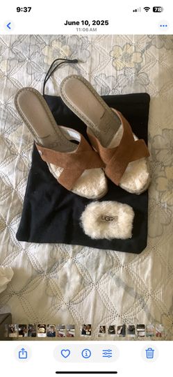 Suede Ugg Sandals