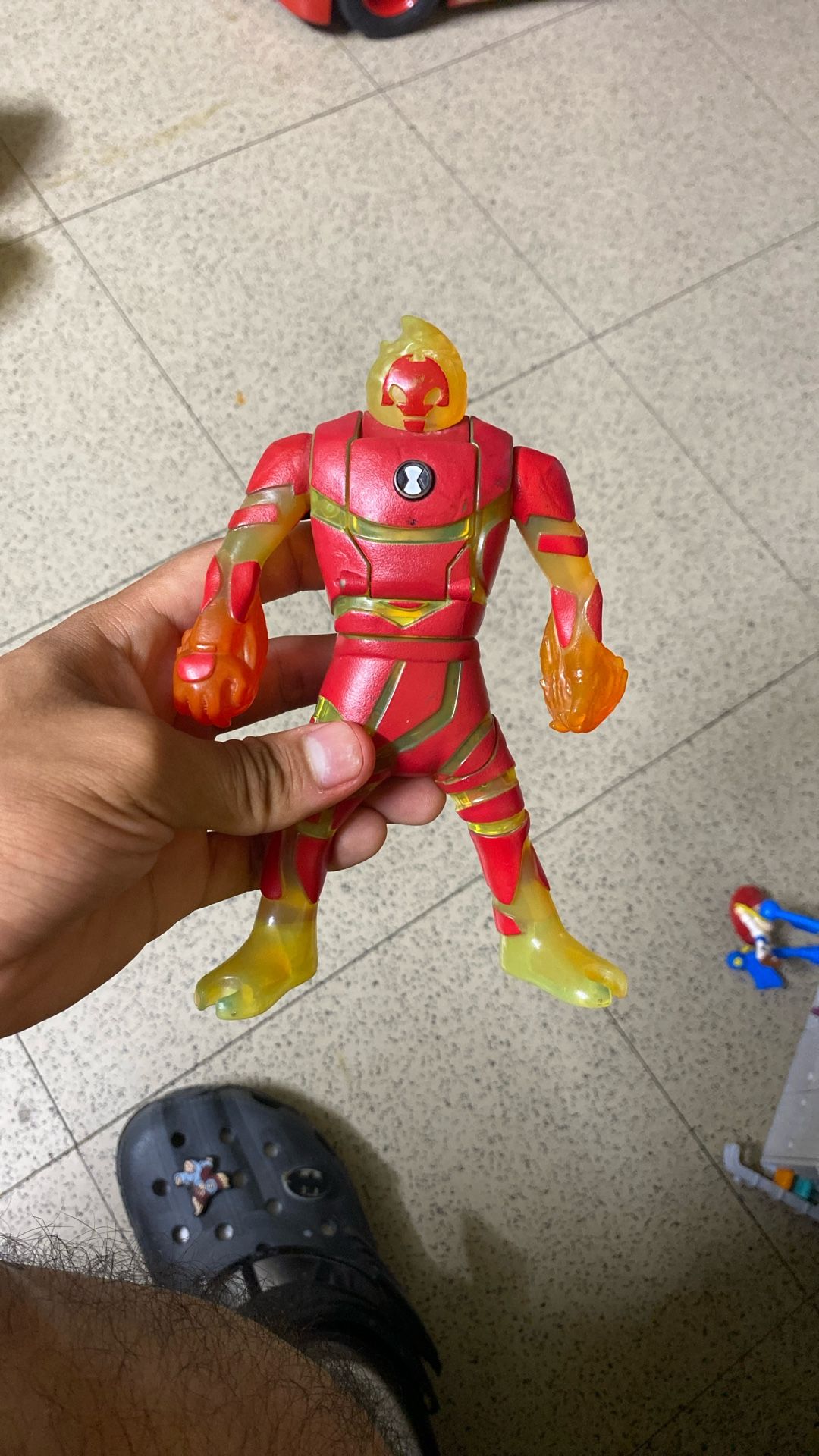 2019 Ben 10 Transforming Ben to Heatblast Flip Head Action Figure Playmates Toy