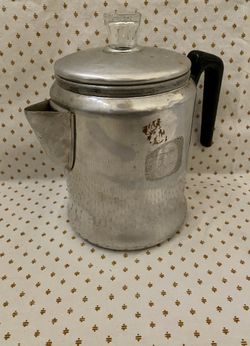 Vintage Alumnium Ware Percolator 