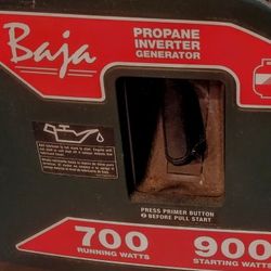 Baja Generator Propane Inverter 900watts 