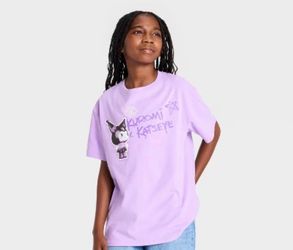 New Katseye Kuromi Tshirt Girls Large