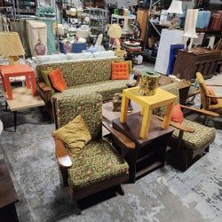 3pc Set Couch, Chair, Rocker