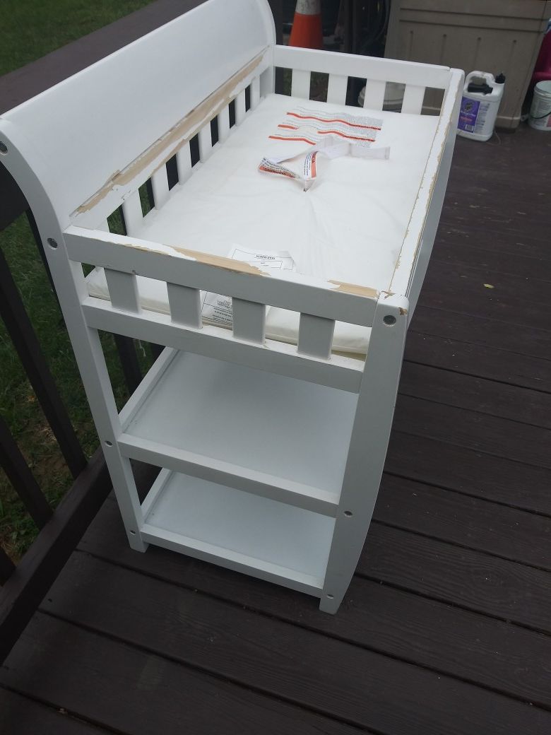 baby changing table