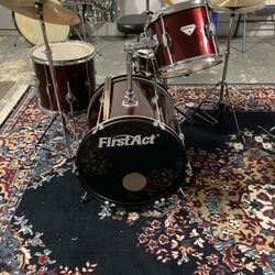 JUNIOR DRUM SET REAL DRUMS