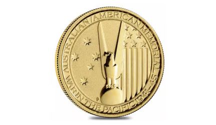 2013 1/10 oz Gold Coin Australian Gold War in the Pacific