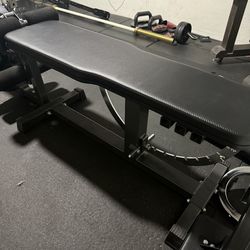 Ironmaster Super Bench + Leg Extension/Leg Curl + Preacher Curl + Hybrid Pad Upgrade