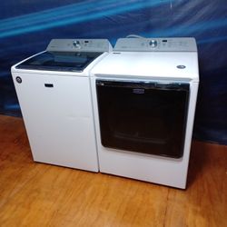 Maytag Washer And Electric Dryer Free Deliver And Install 6 Month Warranty 