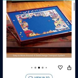 Puzzle Table & Storage 
