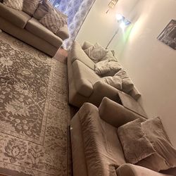 Couch Set- Sofa, Love Seat, Single Chair Couch