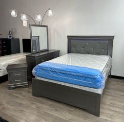 🇺🇸 NEW!! 4pc Bedroom Dresser Sets STILL IN BOX 📦 TWIN/FULL/QUEEN/KING Delivery Avail 🚛🇺🇸