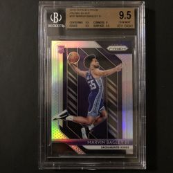 Marvin Bagley BGS 9.5 2018 Panini Silver Prizm Rookie Card Gem Mint