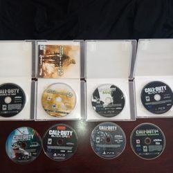 PlayStation 3 Call Of Duty 8 Game Bundle Great Condition 