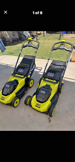 40V HP Brushless 20 in. Cordless Battery Walk Behind Push Lawn Mower (Tool Only) by RYOBI